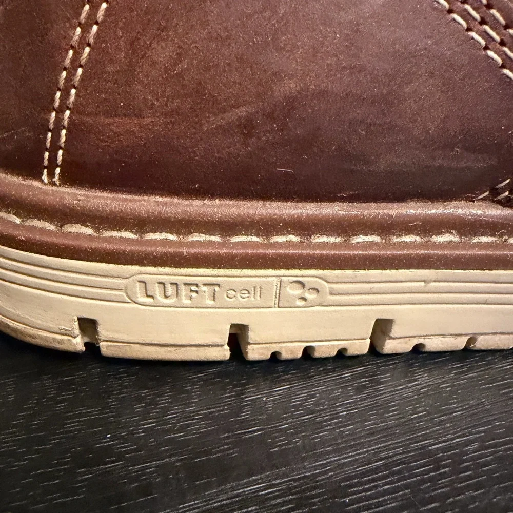 KEEN Utility Womens 10 Wide Leather Work Boots Brown EH Rated ASTM - Picture 5 of 16